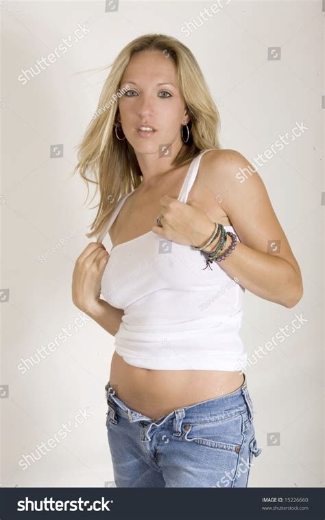 Sexy Blonde Model Stock Photo Shutterstock