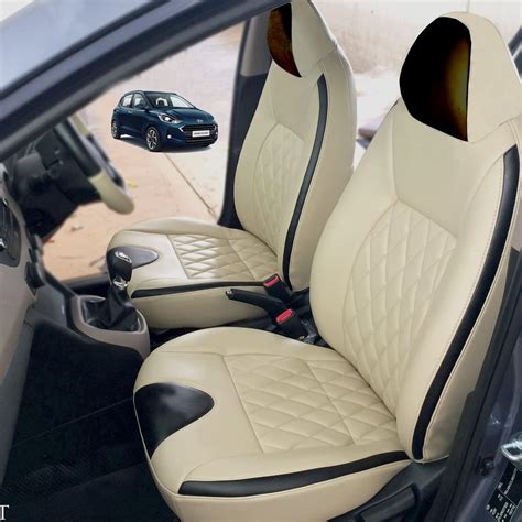 Autosafe Napa Leather Car Front And Back Seat Cover For Hyundai Grand I10 Nios A Luxury Product