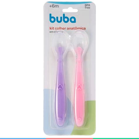 Colher De Introducao Alimentar - Kit Colher Infantil De Silicone Para Bebê +6 Meses Introdução Alimentar ...