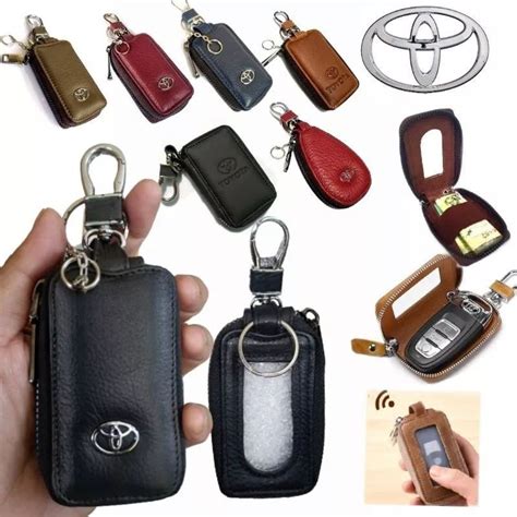 Jual Dompet Kunci Mobil Toyota Remote Keyless Stnk Bahan Kulit Asli