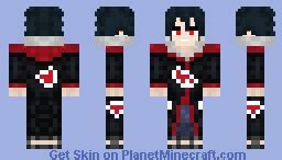 Sasuke Uchiha {-Akatsuki-} Minecraft Skin