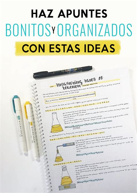 Pin En Apuntes Escolares Bonitos