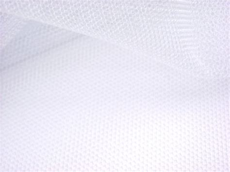 White Superfine English Netting Fabric By The Yard