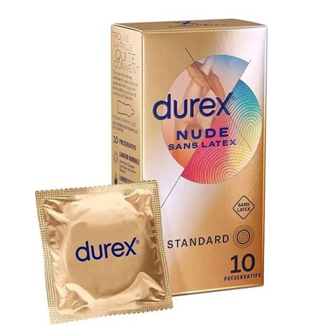 Durex Pr Servatifs Nude Sans Latex Pr Servatifs Votre Parapharmacie En Ligne Fran Aise