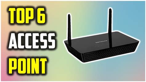 Top 6 Best Access Point 2023 YouTube