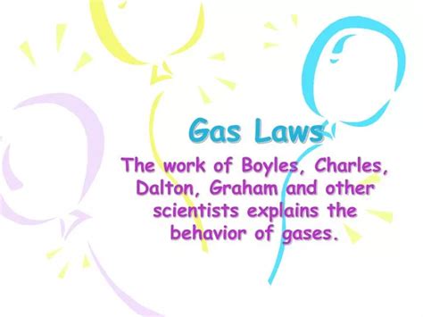 Ppt Gas Laws Powerpoint Presentation Free Download Id2963944