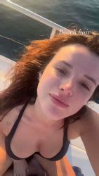 INSTA VID K2S FJ Bella Thorne Black Bikini 7 15 2024 Phun Org