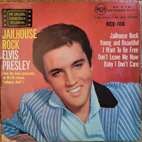 Elvis Presley Jailhouse Rock Vinyl Rpm More