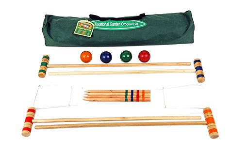 Junior Traditional Lawn Croquet Set for Children – TopToy