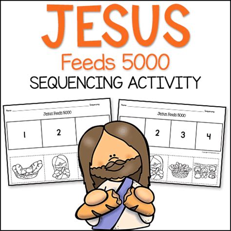 Jesus Feeds 5000 Bible Story Activities Prekinders Preschool Activities