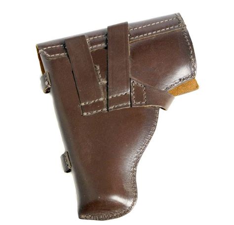 Makarov Pistol PM Gun Brown Leather Holster 1968 Soviet Surplus