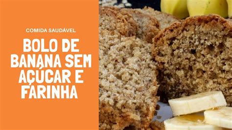 Bolo Fit De Banana Sem Farinha E A Car Lilian Oliveira Youtube