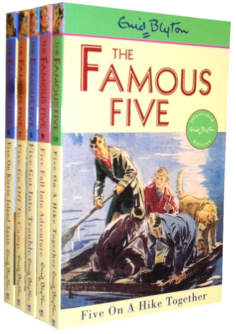 Enid Blyton Famous Five Collection 5 Books Set 6 To10 Ebay