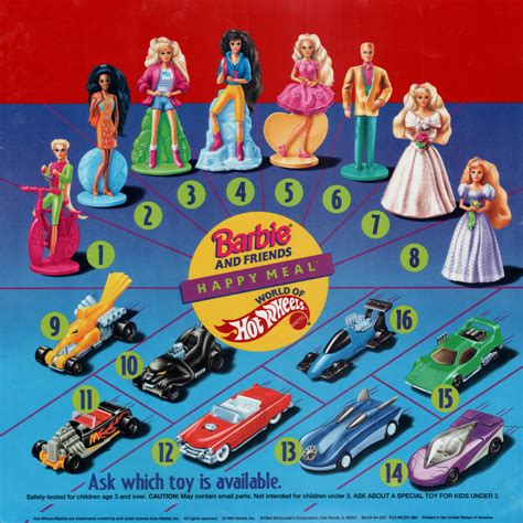 McDonalds Mattel Barbie Hot Wheels Happy Meal Translite Flickr