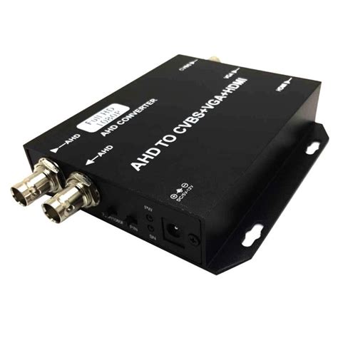 AHD to HDMI Converter, AHD Video Loop Output, BNC to HDMI, 720p, 1080p ...