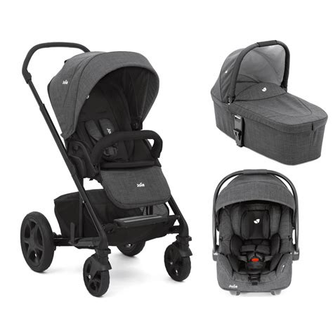 Joie Chrome Dlx Travel System Pavement From Uk