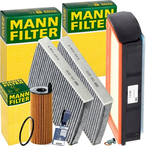 MANN FILTER INSPEKTIONSPAKET passend für BMW 5er F07 F10 F11 6er F12