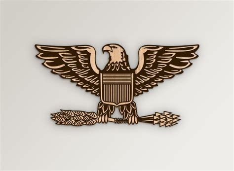 Colonel Eagle Insignia Air Force Marines Army Rank SVG Vector | Vector911