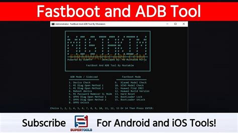 Fastboot And ADB Tool Best Fastboot And ADB Tool Super Tools YouTube