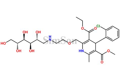 Amlodipine Mannitol Adduct CAS No NA Simson Pharma Limited