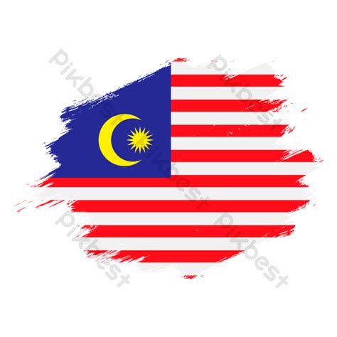 Malaysia Flag Vector Png Images Eps Free Download Pikbest