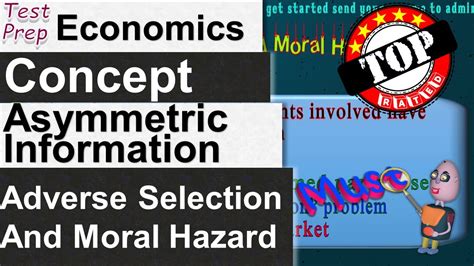 Asymmetric Information Adverse Selection And Moral Hazard Economics