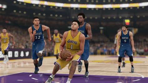 NBA 2K16 MY Gm Los Angeles Lakers EP 2 D Angelo Russell IS ON FIRE