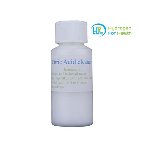 Citric Acid Cleaner Hydrogen For Health