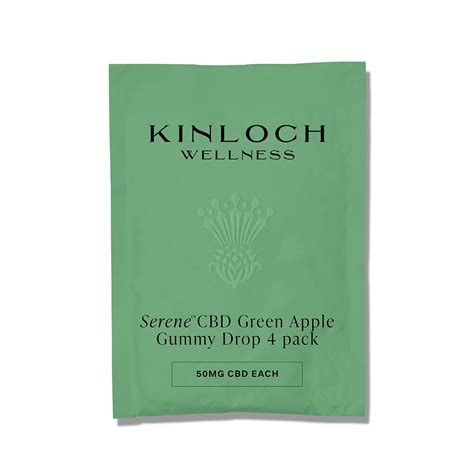 Cbd Green Apple Gummy Drop Serene Kinloch Wellness