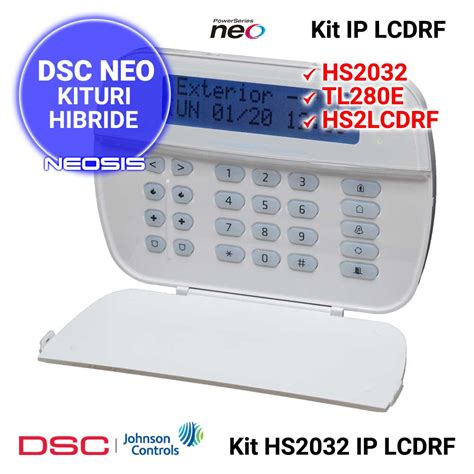 Kit Ip Dsc Neo Hs Tl Hs Lcdrf Neosis Ro