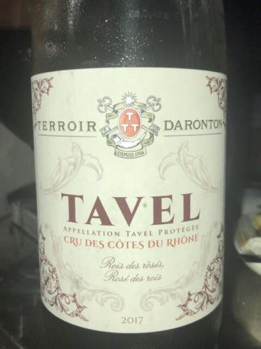 Terroir Daronton Tavel Ros Vivino Australia