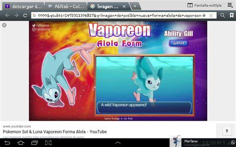 Posible Nueva Forma De Vaporeon Alola Pokémon •go• Amino