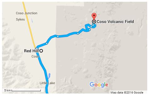 California, US: San Andreas Fault and Coso Volcanic Field - 931 Words ...