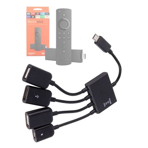 Cabo Adaptador Usb Otg Micro Smartphone Mi Stick Fire Tv