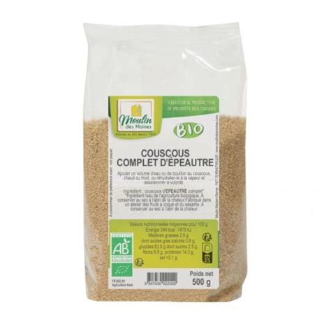 Couscous D Peautre G Bio Terroir Bio Martinique