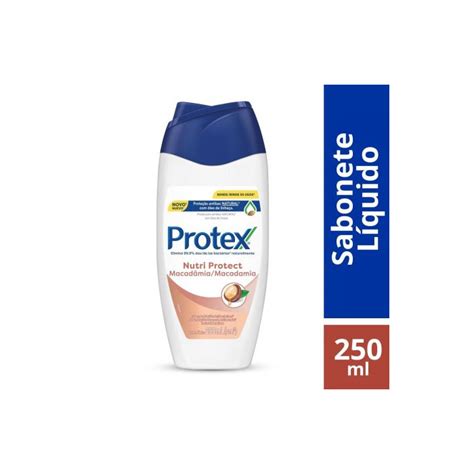 Sabonete Líquido Protex Macadâmia 250ml Sinete Drogaria e Manipulação