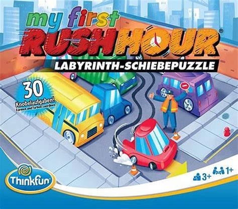 ThinkFun 76443 My first Rush Hour Das bekannte Stau Spiel für