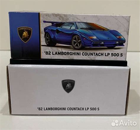 Hot wheels RLC Lamborghini countach LP S blue купить в Москве Хобби и отдых Авито