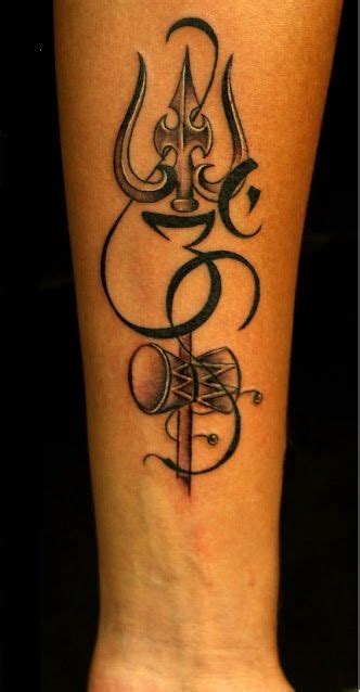 Shiva Trishul Trisulam Tattoos Memoiro Fasinner