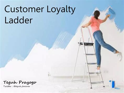 The Customer Loyalty Ladder Ppt