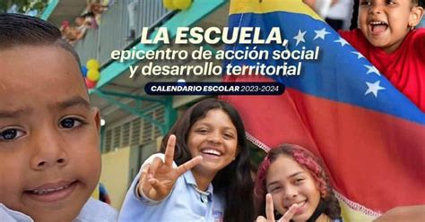 CALENDARIO ESCOLAR Venezuela 2024 FECHAS MPPE Y El MOTIVO Del ADELANTO