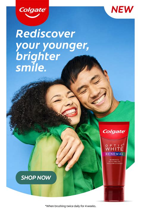 Napp Pinterest Colgate Optic White P V In Colgate Pop Up Ads