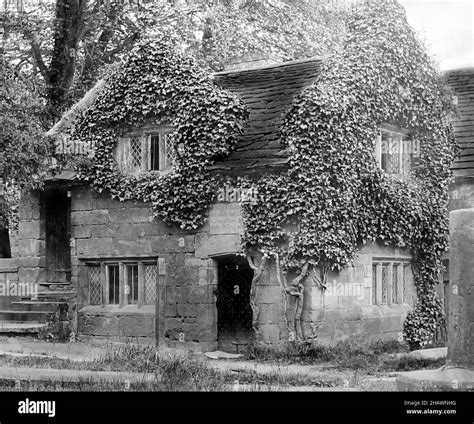 Village School Alderley Victorian Period Stock Photo Alamy