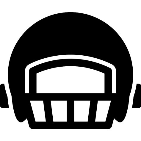 American Football Player Helmet Vector SVG Icon - SVG Repo