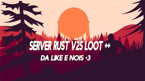 Servidor Rust V25 Atualizado YouTube