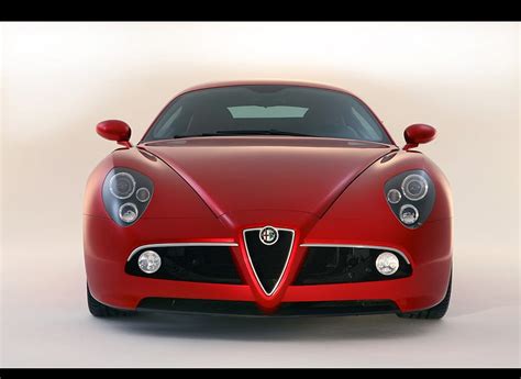 720p Free Download 2007 Alfa Romeo 8c Competizione Front Angle Car