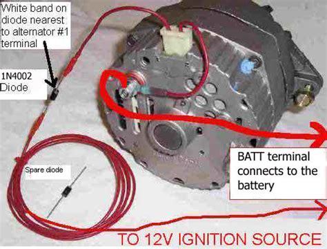 Chevy Wire Alternator