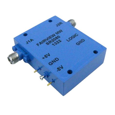 High Power Sma Pin Diode Switch Sp1t From 2 Ghz To 8 Ghz Rated At 23 Dbm