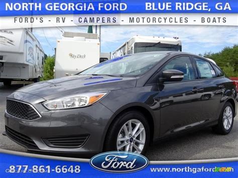 2015 Magnetic Metallic Ford Focus Se Sedan 107428484 Car Color Galleries