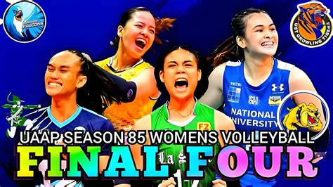 FINAL FOUR UAAP SEASON 85 WOMENS VOLLEYBALL YouTube